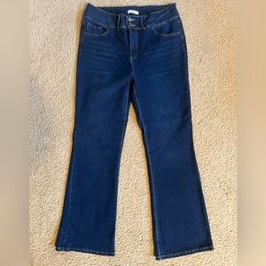 Classic Navy Flare Jeans